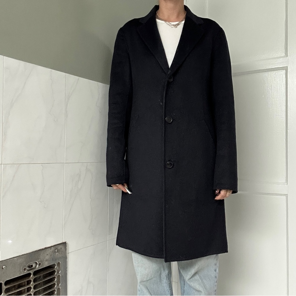 Theory Women's Black Trench Coat